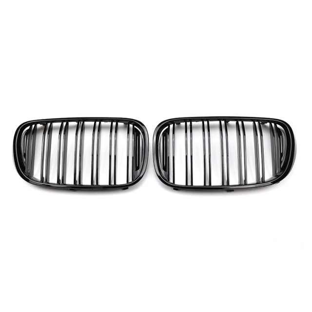 Double Slat Gloss Black