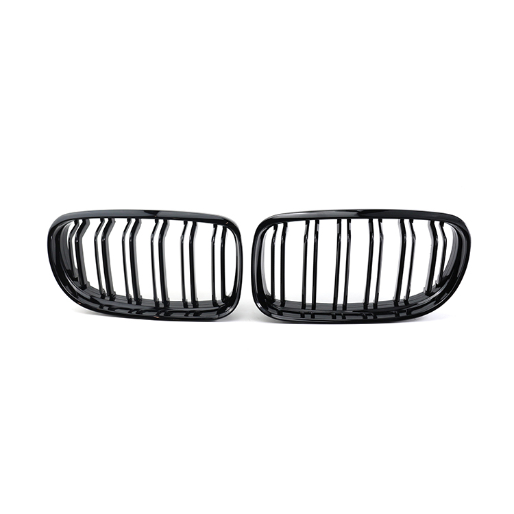 Full Range of Car Front Grille Double Slat Gloss Black Grill for BMW 3 Series E90 LCI 2008-2011