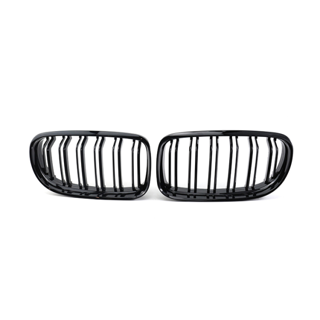 Full Range of Car Front Grille Double Slat Gloss Black Grill for BMW 3 Series E90 LCI 2008-2011