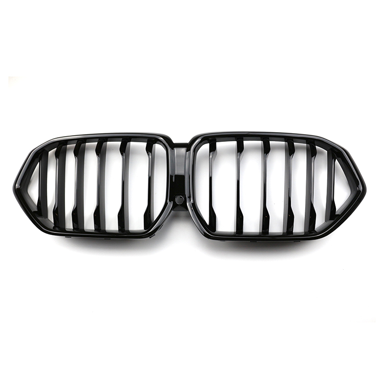 Car Exterior Accessories Car Front Grille Single Line Gloss Black Bumper Grille for BMW X6 Series G06 2020,www.hongyangcorp.com,Car Exterior Accessories Car Front Grille Single Line Gloss Black Bumper Grille for BMW X6 Series G06 2020