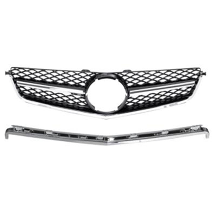 Facelift Kit Car Front Bumper Grille for Mercedes Benz Class C W204 C63 2008-2011 AMG Style,www.hongyangcorp.com,Facelift Kit Car Front Bumper Grille for Mercedes Benz Class C W204 C63 2008-2011 AMG Style