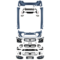 Auto Parts Car Front Bumper Grille Front Lip Bodykit for BMW 3 Series G20 G28 2019-2022 Upgrade to M-Tech 2023+ Old to New