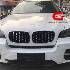 Auto Body Kits Diamond Half Silver Front Bumper Mesh Grille Car Front Grille Fit for BMW Series X5 E70 2008-2014,www.hongyangcorp.com,Auto Body Kits Diamond Half Silver Front Bumper Mesh Grille Car Front Grille Fit for BMW Series X5 E70 2008-2014