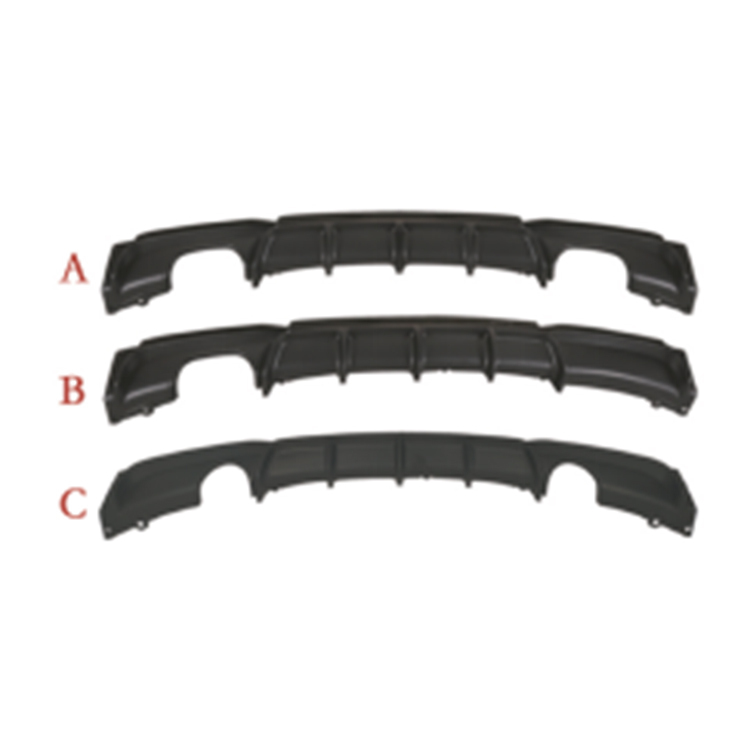 Car BodyKit Rear Bumper Rear Diffuser for BMW 3Series F30 F35 2013-2018 Modified to M-Tech 2013-2018