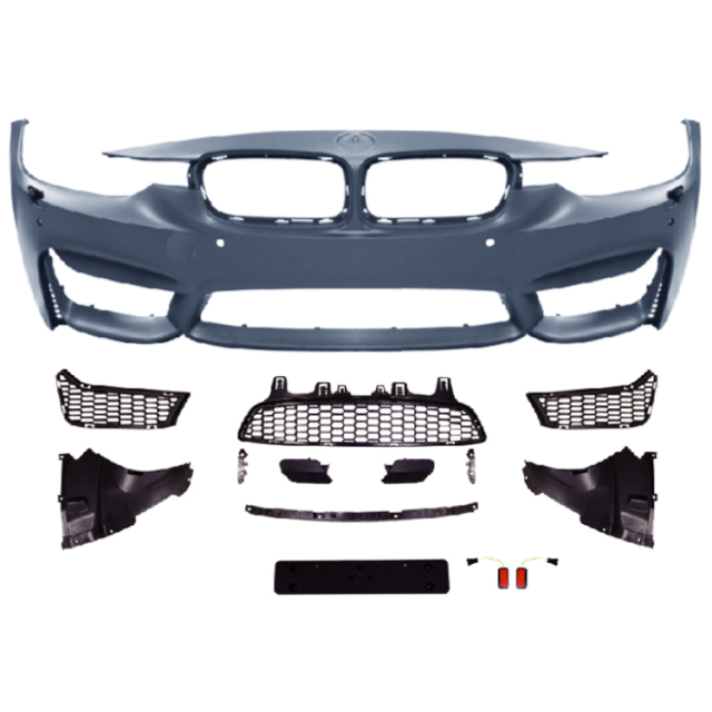 Car Body Kit Front Bumper Assy for BMW 3 Series F30 F35 Upgrade to M3 2013-2018 Front Bumper for BMW All Mesh Style,www.hongyangcorp.com,Car Body Kit Front Bumper Assy for BMW 3 Series F30 F35 Upgrade to M3 2013-2018 Front Bumper for BMW All Mesh Style