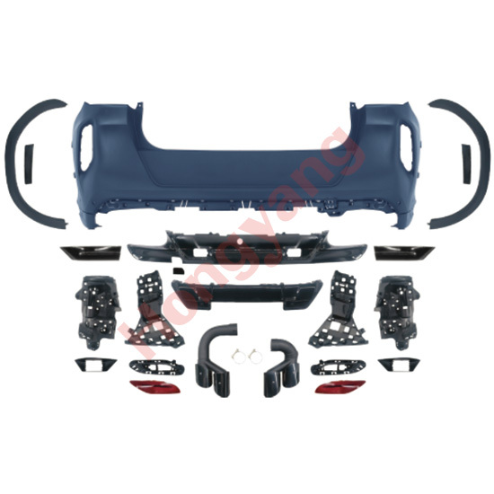 Auto Spare Parts Car Bodykit Rear Bumper Assy for BMW X6 Series G06 Modified to X6M 2020-2022,www.hongyangcorp.com,Auto Spare Parts Car Bodykit Rear Bumper Assy for BMW X6 Series G06 Modified to X6M 2020-2022
