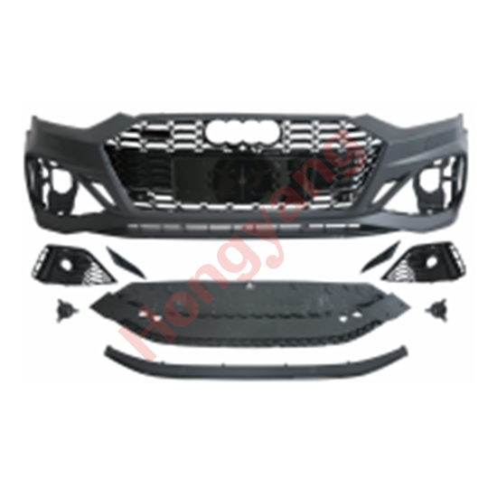 Car Auto Spare Parts Bodykit Front Bumper Assy for Audi A5 2017-2020 Upgrade to RS5  2021 2022 2023 2024,www.hongyangcorp.com,Car Auto Spare Parts Bodykit Front Bumper Assy for Audi A5 2017-2020 Upgrade to RS5  2021 2022 2023 2024