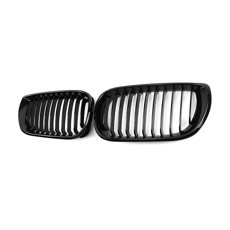 Automotive Parts Gloss Black Single Slat Front Bumper Mesh Guards Grille Car Front Grille Fit for BMW E46 2002-2004,www.hongyangcorp.com,Automotive Parts Gloss Black Single Slat Front Bumper Mesh Guards Grille Car Front Grille Fit for BMW E46 2002-2004