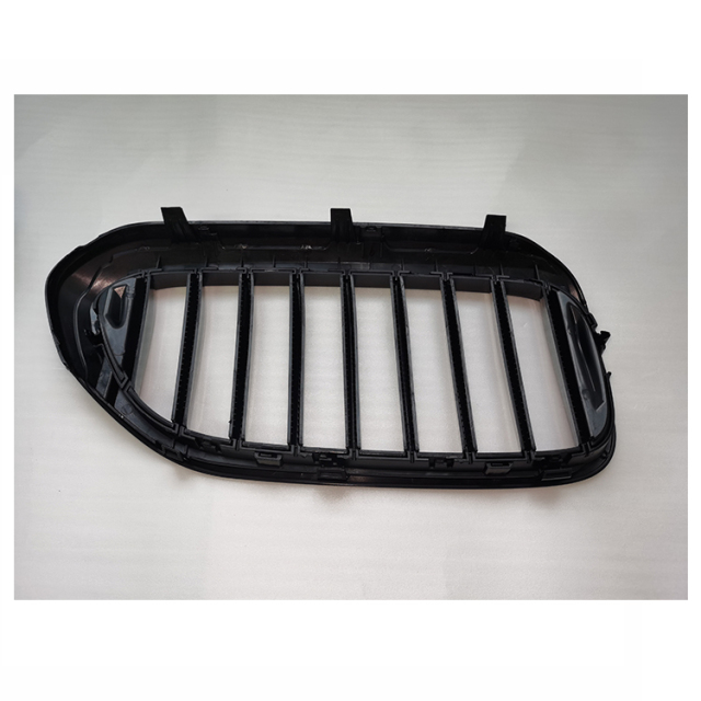 Automotive Single Slat Gloss Black Polish Front Mesh Radiator Grille Car Front Grille Fit for 5 Series BMW G30 G38 2018-2020