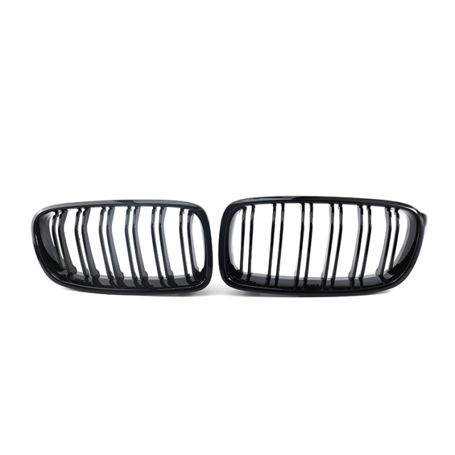 Double Slat Gloss Black