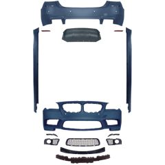 Auto Spare Parts Car Front Bumper Front Lip Bodykit for BMW 5Series F10 F18 Modified to M5 2011-2017 With Fog Lamp Hole