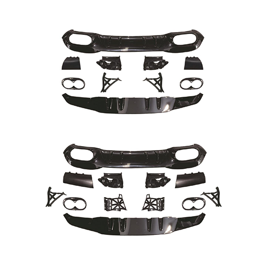 Car Body Kits Rear Bumper Rear Diffuser for Mercedes Benz Class a W177 Upgrade to AMG45 2019-2024 for Sedan/Sedan Car,www.hongyangcorp.com,Car Body Kits Rear Bumper Rear Diffuser for Mercedes Benz Class a W177 Upgrade to AMG45 2019-2024 for Sedan/Sedan Car