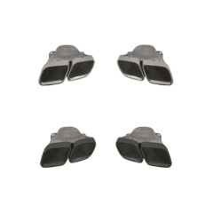 Auto Parts Car Body Kits Rear Bumper Exhaust Pipe for Mercedes Benz Class S W223 Upgrade to  S63 2021+ Silver/Glossy Black,www.hongyangcorp.com,Auto Parts Car Body Kits Rear Bumper Exhaust Pipe for Mercedes Benz Class S W223 Upgrade to  S63 2021+ Silver/Glossy Black