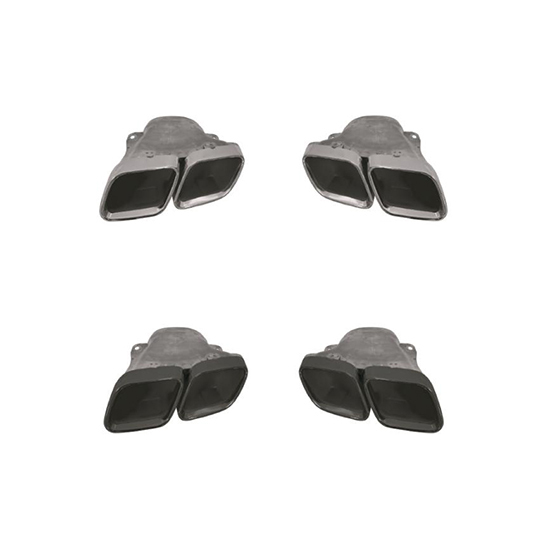 Auto Parts Car Body Kits Rear Bumper Exhaust Pipe for Mercedes Benz Class S W223 Upgrade to  S63 2021+ Silver/Glossy Black,www.hongyangcorp.com,Auto Parts Car Body Kits Rear Bumper Exhaust Pipe for Mercedes Benz Class S W223 Upgrade to  S63 2021+ Silver/Glossy Black