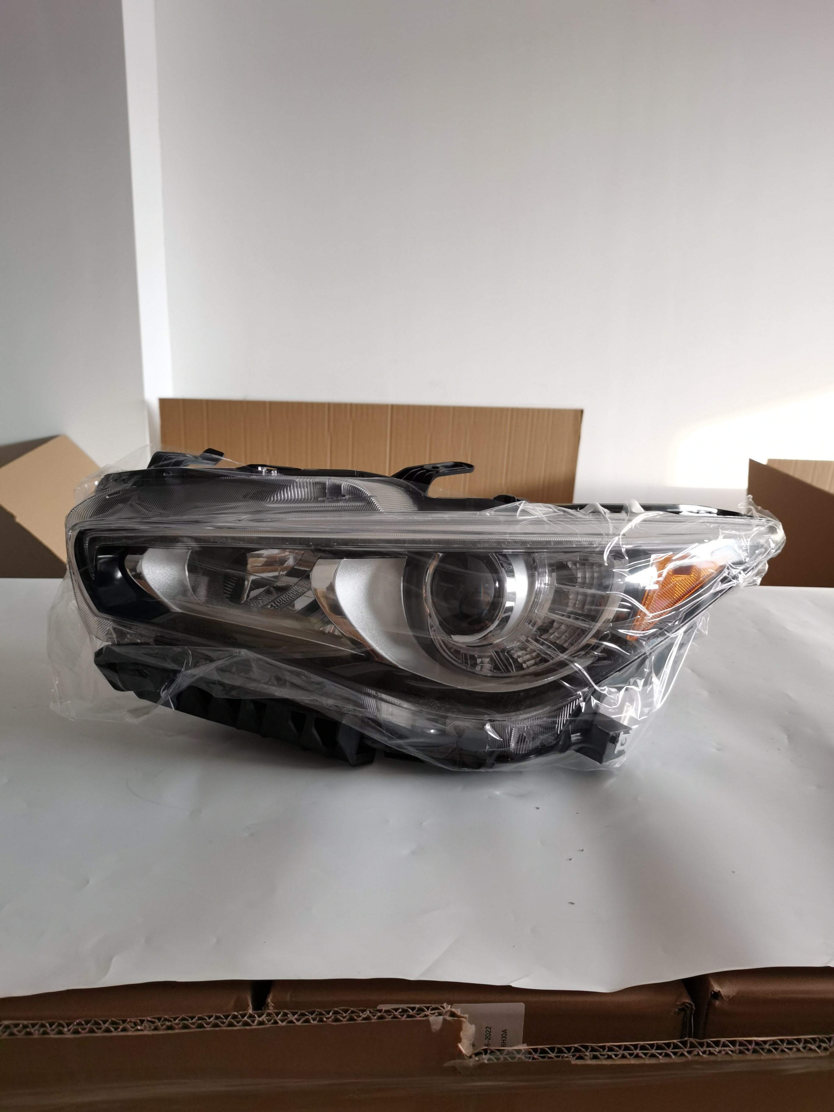 Car Headlamp Full LED Assy Composite for Infiniti Q50 2014-2017 Car Headlamp Without AFS Left Right 26060-4HB0B/26010-4HB0B
