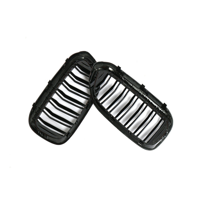 Auto Accessory Carbon Look Dual Slat Front Bumper Mesh Radiator Grille Car Front Grille Fit for BMW 5 Series G30 2017-2020,www.hongyangcorp.com,Auto Accessory Carbon Look Dual Slat Front Bumper Mesh Radiator Grille Car Front Grille Fit for BMW 5 Series G30 2017-2020