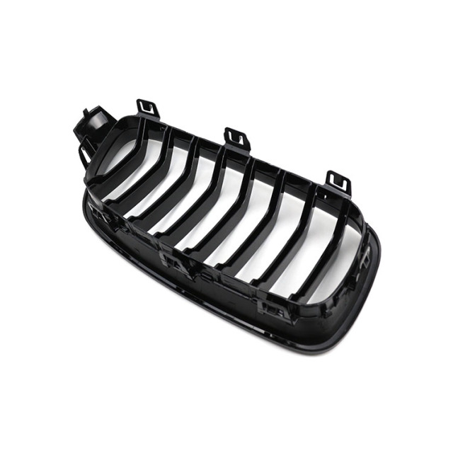 Gloss Black Single Slat Front Bumper Mesh Upgrade Shutter Radiator Grille Car Front Grille Fit for BMW Series 3 F30 2012,www.hongyangcorp.com,Gloss Black Single Slat Front Bumper Mesh Upgrade Shutter Radiator Grille Car Front Grille Fit for BMW Series 3 F30 2012
