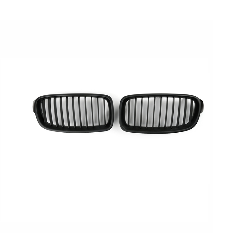 Single Slat 11 Slats Matte Black Custom Front Bumper Radiator Guard Grille Car Front Grille Fit for BMW 3 Series F30 F35 2012-IN,www.hongyangcorp.com,Single Slat 11 Slats Matte Black Custom Front Bumper Radiator Guard Grille Car Front Grille Fit for BMW 3 Series F30 F35 2012-IN