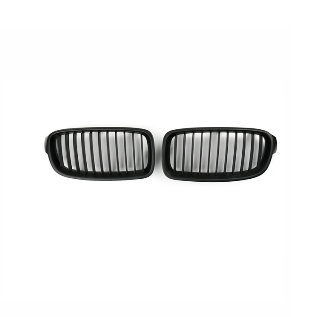 Single Slat 11 Slats Matte Black Custom Front Bumper Radiator Guard Grille Car Front Grille Fit for BMW 3 Series F30 F35 2012-IN,www.hongyangcorp.com,Single Slat 11 Slats Matte Black Custom Front Bumper Radiator Guard Grille Car Front Grille Fit for BMW 3 Series F30 F35 2012-IN