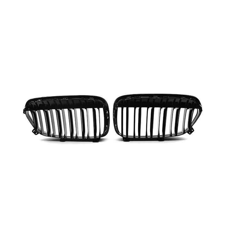 Black Single Double Slat Car Front Bumper Grille Fit for BMW 1 Series F52 2016-2020 2020  Front Grille