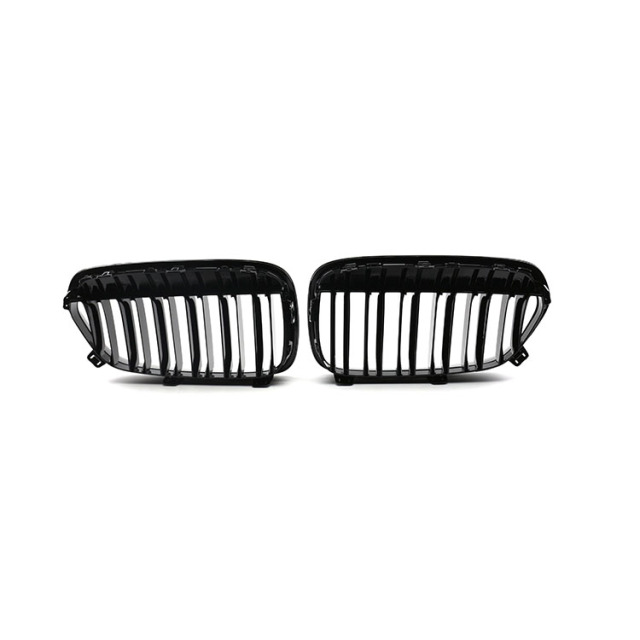 Black Single Double Slat Car Front Bumper Grille Fit for BMW 1 Series F52 2016-2020 2020  Front Grille