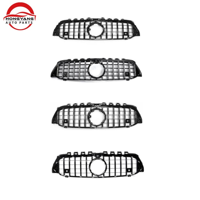 Automobile Auto GTR Style Black Front Bumper Mesh Radiator Grille Car Front Grille for Mercedes Benz Class a W177 2019,www.hongyangcorp.com,Automobile Auto GTR Style Black Front Bumper Mesh Radiator Grille Car Front Grille for Mercedes Benz Class a W177 2019