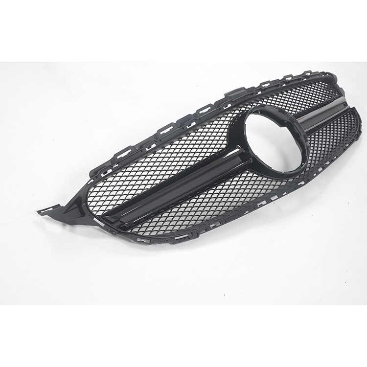 Factory Price Auto Parts AMG Black/Silver Car Mesh Front Bumper Grille for Mercedes Benz C Class W205 2015-2018,www.hongyangcorp.com,Factory Price Auto Parts AMG Black/Silver Car Mesh Front Bumper Grille for Mercedes Benz C Class W205 2015-2018