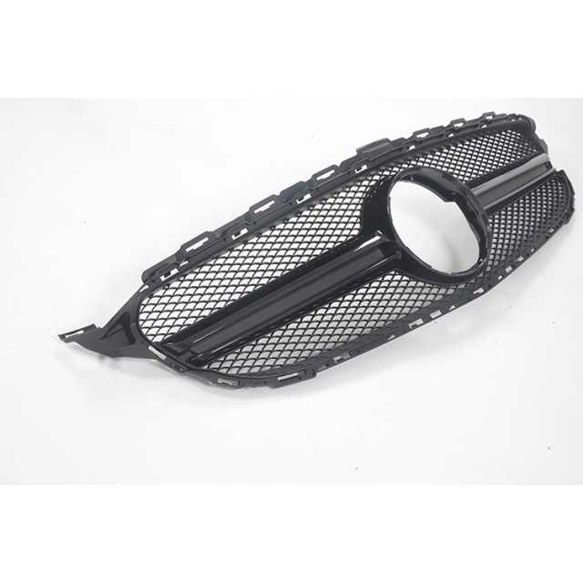 Factory Price Auto Parts AMG Black/Silver Car Mesh Front Bumper Grille for Mercedes Benz C Class W205 2015-2018,www.hongyangcorp.com,Factory Price Auto Parts AMG Black/Silver Car Mesh Front Bumper Grille for Mercedes Benz C Class W205 2015-2018