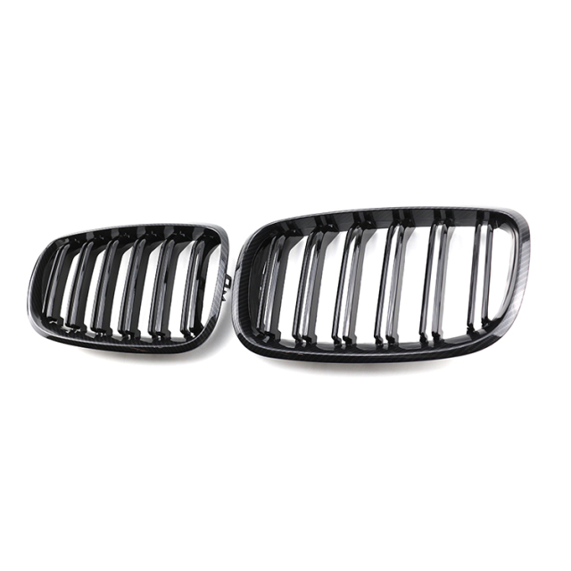 Car Accessory Carbon Look Double Slat Front Bumper Mesh Grille Car Front Grille Fit for BMW X5 X6 Series E70 E71 2008-2014,www.hongyangcorp.com,Car Accessory Carbon Look Double Slat Front Bumper Mesh Grille Car Front Grille Fit for BMW X5 X6 Series E70 E71 2008-2014