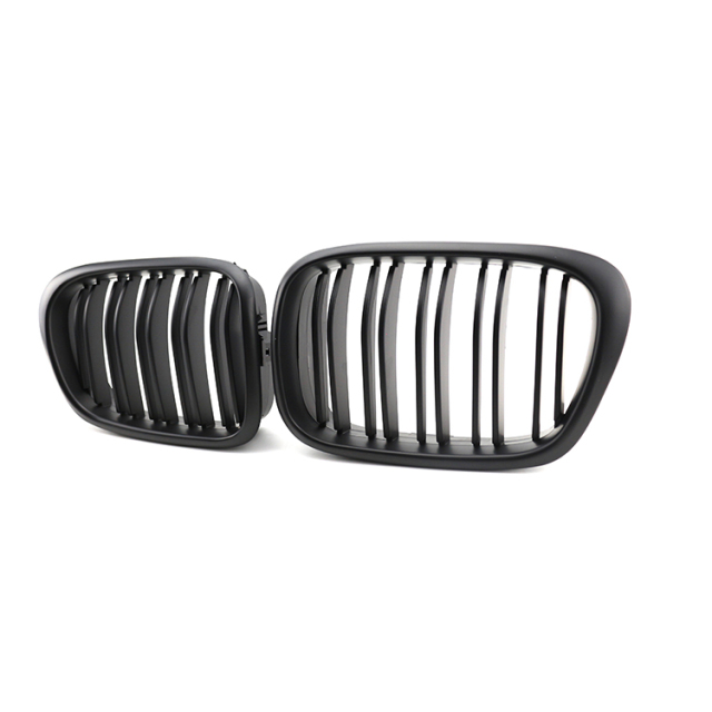 Car Accessories Front Bumper Grille for BMW 5 Series E39 Double Slat Matte Black 2002-2004 Factory Directly,www.hongyangcorp.com,Car Accessories Front Bumper Grille for BMW 5 Series E39 Double Slat Matte Black 2002-2004 Factory Directly