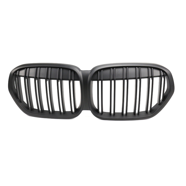 Double Slat Matte Black