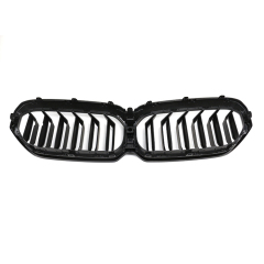 China Matte Black Dual Slat Decorative Front Bumper Mesh Radiator Grille Car Front Grille Fit for BMW Series 5 G30 2020,www.hongyangcorp.com,China Matte Black Dual Slat Decorative Front Bumper Mesh Radiator Grille Car Front Grille Fit for BMW Series 5 G30 2020