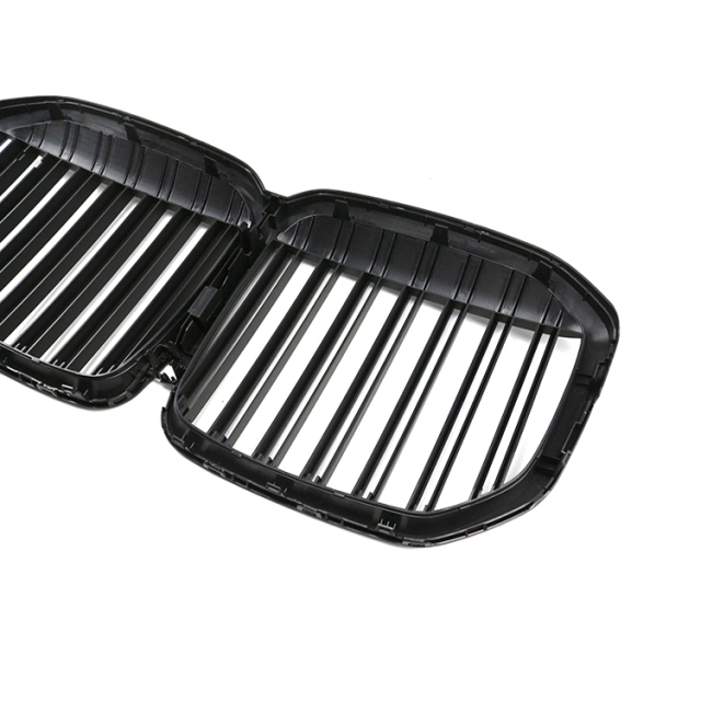 Automotive Body Kits Matte Black Dual Slat Front Bumper Mesh Radiator Grille Car Front Grille for BMW X7 G07 2019,www.hongyangcorp.com,Automotive Body Kits Matte Black Dual Slat Front Bumper Mesh Radiator Grille Car Front Grille for BMW X7 G07 2019