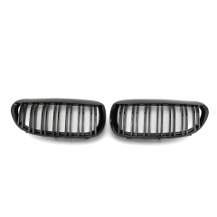 Automotive Double Chrome Radiator Guard Front Bumper Mesh Grille Car Front Grille Fit for BMW 6 Series E63 2006-2010