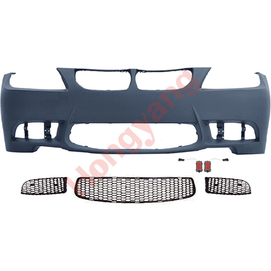 Car Body Kit Front Bumper Assy Grille  for BMW 3Series E90 Modified to M3 2009-2012 All Mesh Style