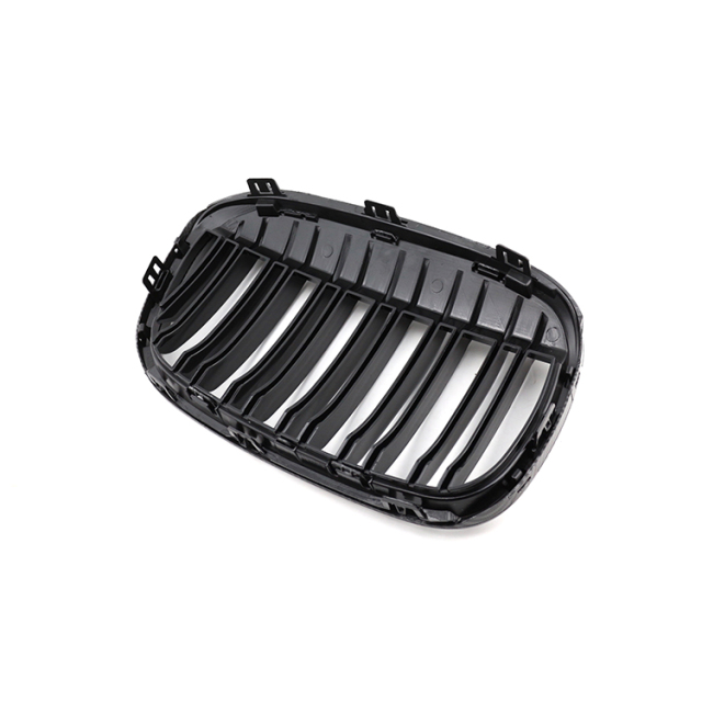 Vehicle Spare Parts Auto Parts Double Slat Gloss/Matte Black Car Front Grille for BMW X1 Series F48 F49 16-19