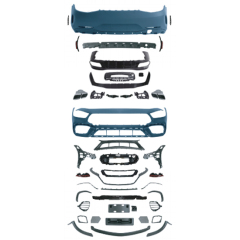 Car Body Kits Rear Diffuser With Exhaust Pipe Front Bumper for Mercedes Benz Class AMG W290 Upgrade to AMG GT63 2020-2023,www.hongyangcorp.com,Car Body Kits Rear Diffuser With Exhaust Pipe Front Bumper for Mercedes Benz Class AMG W290 Upgrade to AMG GT63 2020-2023