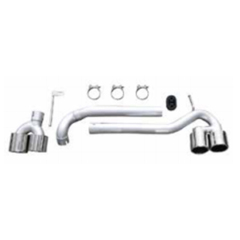 Auto Spare Parts Car Rear Bumper Exhaust Pipe Silver Bodykit for BMW 5Series F10 F18 Modified to M4 2011-2017 Carbon Fiber