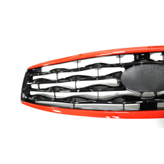 Universal Gloss Black and Gloss Red Outside Car Grills for Infiniti FX35 Grille Car FX50 2009-2012