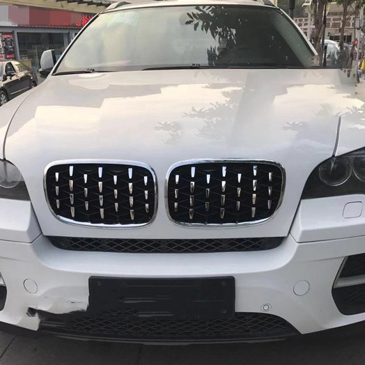 Auto Car Grille for bmw X5 E70 Accessories Diamond Black Frame With Chrome Point for BMW E70 Bodykit,www.hongyangcorp.com,Auto Car Grille for bmw X5 E70 Accessories Diamond Black Frame With Chrome Point for BMW E70 Bodykit