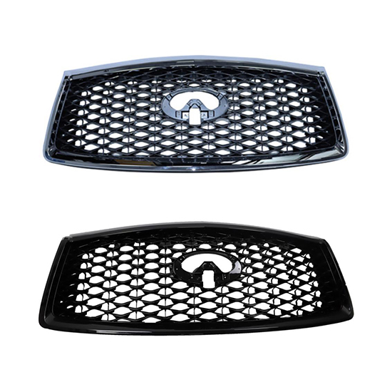 Auto Parts Car Front Bumper Car Front Grille for Infiniti QX80 2018-2024 62310-6GW0A Gray Chrome&Gloss Black,www.hongyangcorp.com,Auto Parts Car Front Bumper Car Front Grille for Infiniti QX80 2018-2024 62310-6GW0A Gray Chrome&Gloss Black