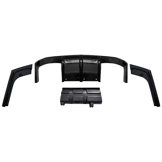 Car Bumper Rear Diffuser for BMW 4 Series F32 F33 F36 Upgrade to M4 2014-2019 Universal for F30-M3 A.Gloss Black/B.Carbon Look,www.hongyangcorp.com,Car Bumper Rear Diffuser for BMW 4 Series F32 F33 F36 Upgrade to M4 2014-2019 Universal for F30-M3 A.Gloss Black/B.Carbon Look