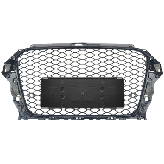 Car Auto Spare Parts Bodykit No Logo Grille for Audi A3-(2014-2016) Upgrade to RS3-(2014-2016) Style/Black 2014 2015 2016,www.hongyangcorp.com,Car Auto Spare Parts Bodykit No Logo Grille for Audi A3-(2014-2016) Upgrade to RS3-(2014-2016) Style/Black 2014 2015 2016