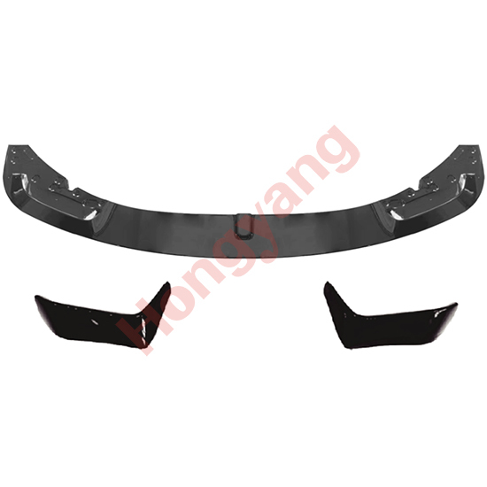Auto Parts Car Front Bumper Front Lip Bodykit for BMW 4 Series F32 F33 F36 Modified to M4 2014-2019 A.Gloss Black/B.Carbon Look