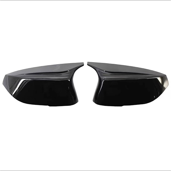 Auto Parts Car Auto Mirror Cover for  Infiniti Q50 2014-2022 Gloss Black / Carbon Look