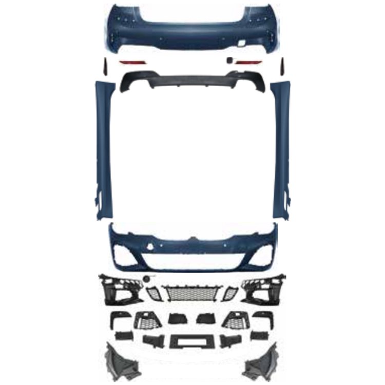 Auto Spare Parts Car Front Bumper Grille Bodykit for BMW 3 Series G20 G28 Modified to M-Tech 2019-2022