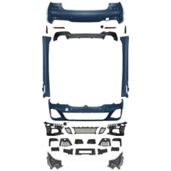Auto Spare Parts Car Front Bumper Grille Bodykit for BMW 3 Series G20 G28 Modified to M-Tech 2019-2022
