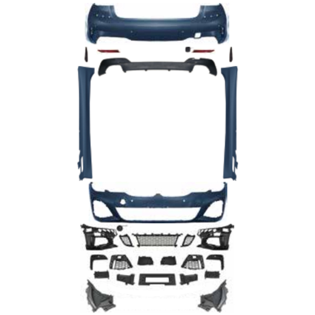 Auto Spare Parts Car Front Bumper Grille Bodykit for BMW 3 Series G20 G28 Modified to M-Tech 2019-2022