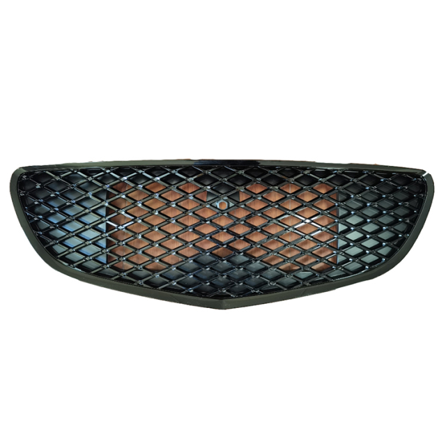 AUTO Front Grille Mesh Bumper Grill Replacement for Genesis 2022-2023 Grille Black with Hole for GV70  Black 86350-AR710