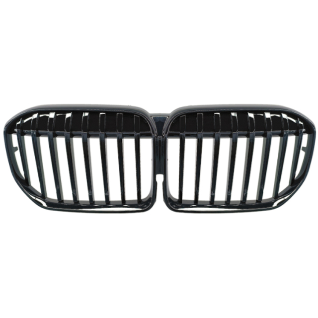 Auto Spare Parts Car Front Bumper Grille Silver Bodykit for BMW 7 Series G11 G12 2019-2022 Silver&Black
